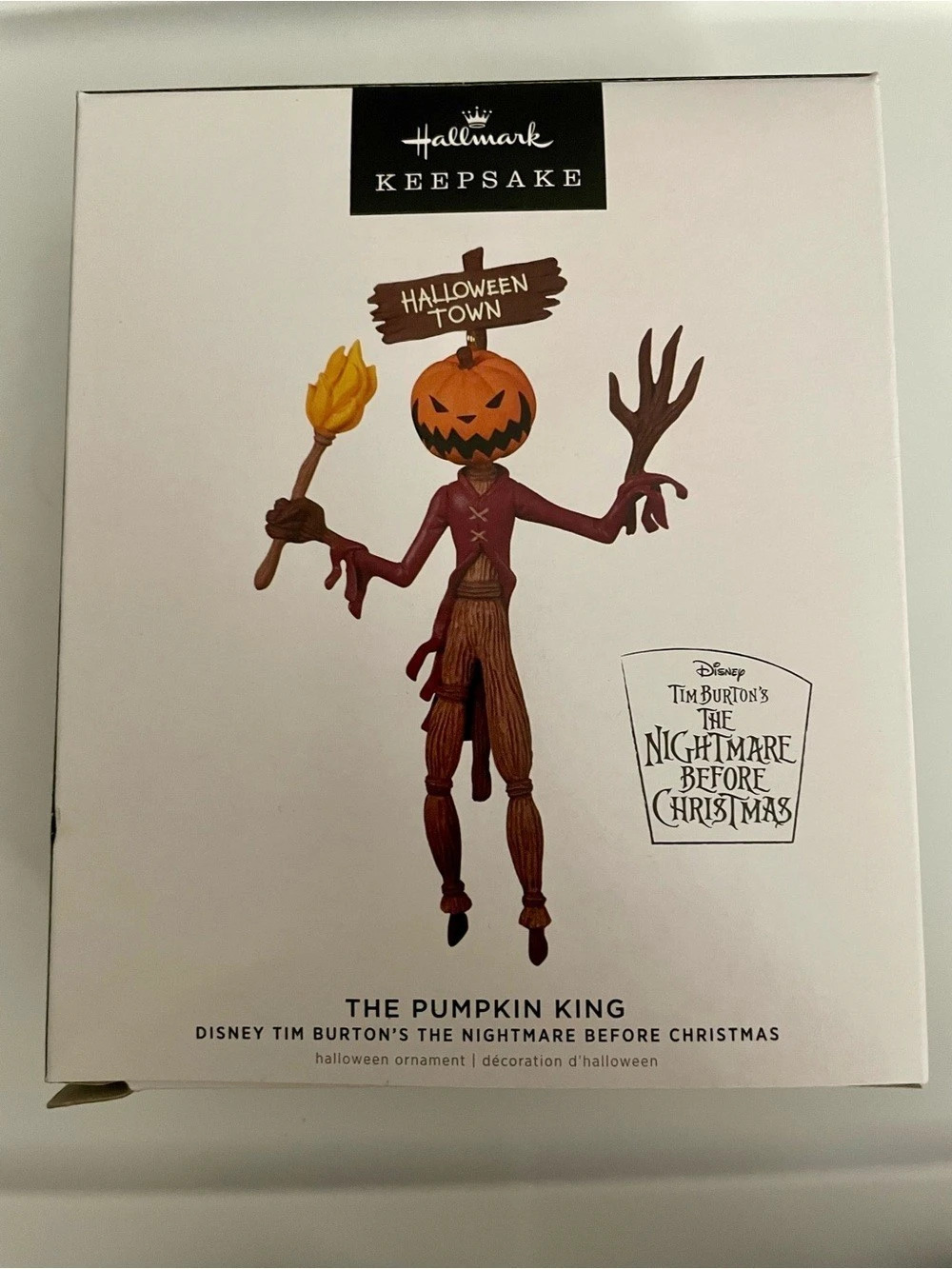 Hallmark The Pumpkin King Keepsake Ornament: “The Nightmare Before Christmas”